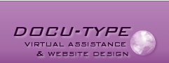 DOCU-TYPE Administrative Services - Virtual Assistance & Website Design